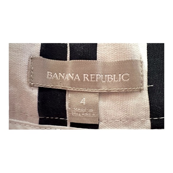 Banana Republic Hampton Fit Striped Shorts Women’s Size 4 - Picture 4 of 7